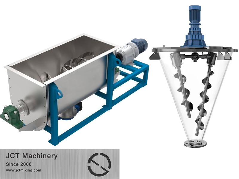 Конический шнековый смеситель и горизонтальный ленточный смеситель | JCT Machinery