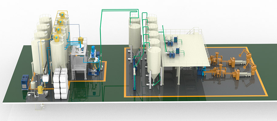 construction silicone sealant production line
