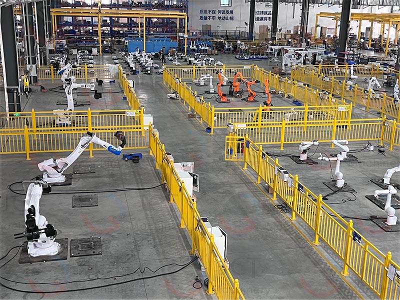 Применение автоматизированных роботизированных манипуляторов в производственных линиях | JCT Machinery