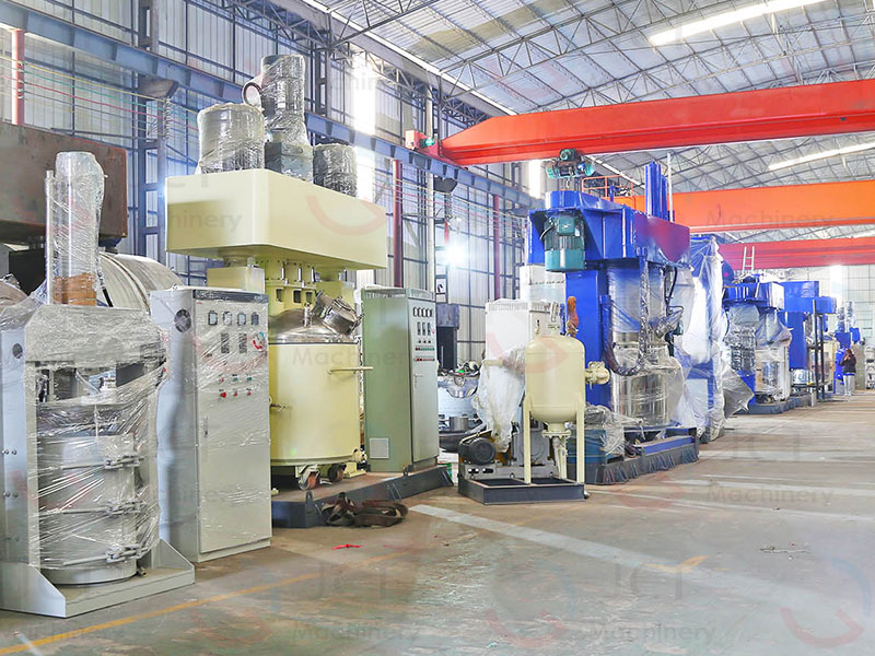 Трехвальный смеситель и двойной планетарный смеситель | JCT Machinery