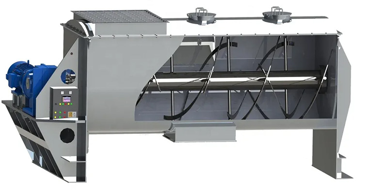 horizontal ribbon blender ленточный блендер