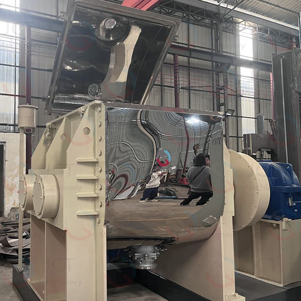 bottom discharge sigma mixer