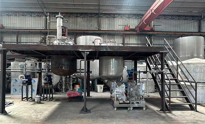 PVC pipe adhesive production line